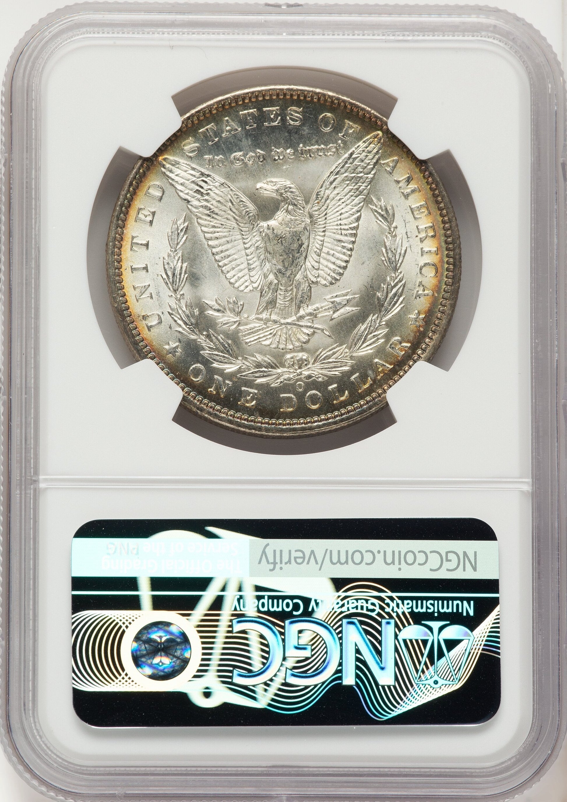 1892-O Morgan Dollar NGC MS63