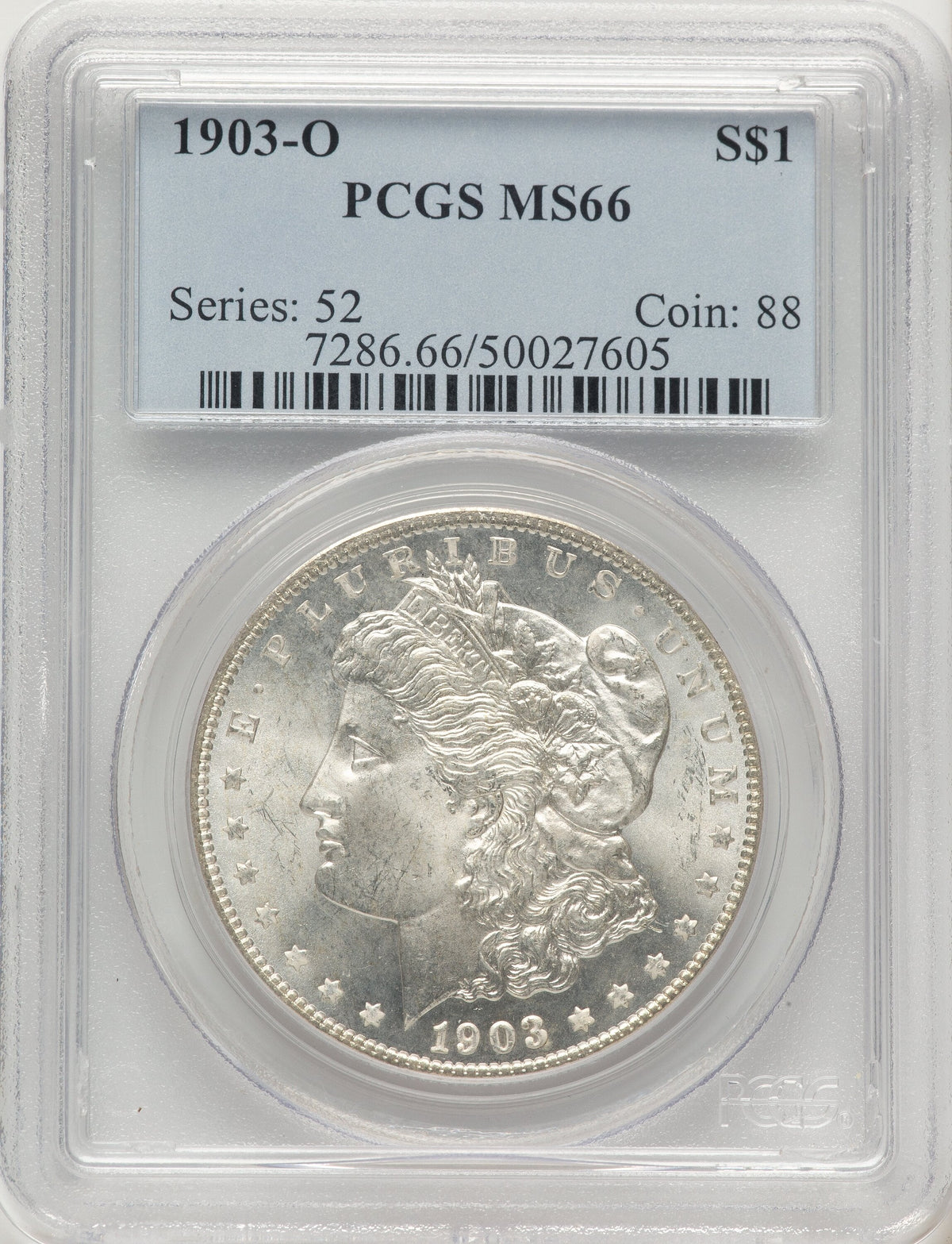 1903-O Morgan Dollar PCGS MS66