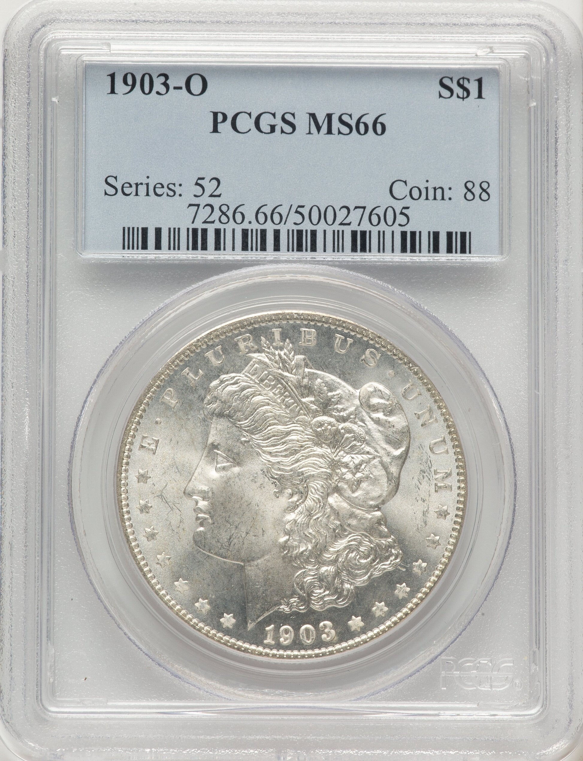 1903-O Morgan Dollar PCGS MS66