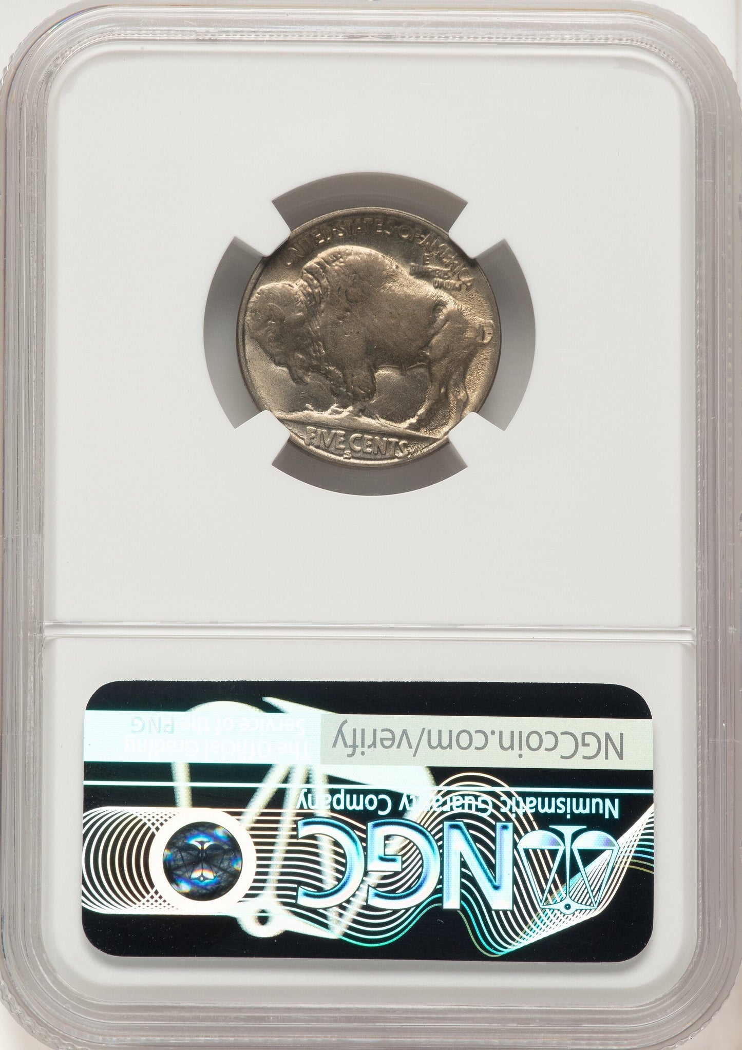 1925-S 5C Buffalo Nickel NGC MS64