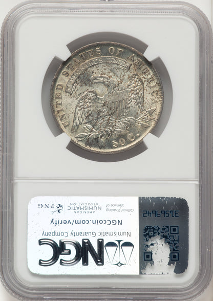 1836 50C O-106a Bust Half Dollar NGC MS65