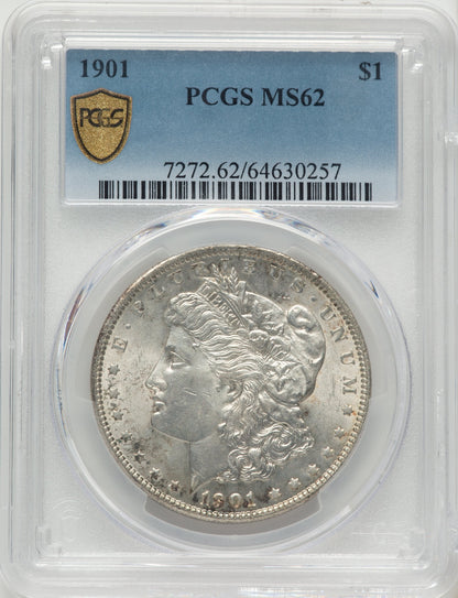 1901 Morgan Dollar PCGS MS62