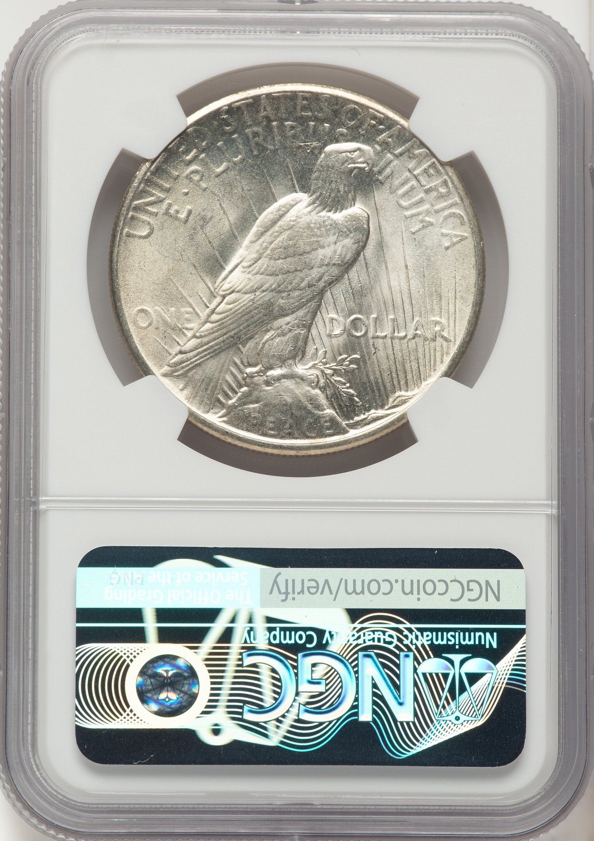 1926 Peace Dollar NGC MS66