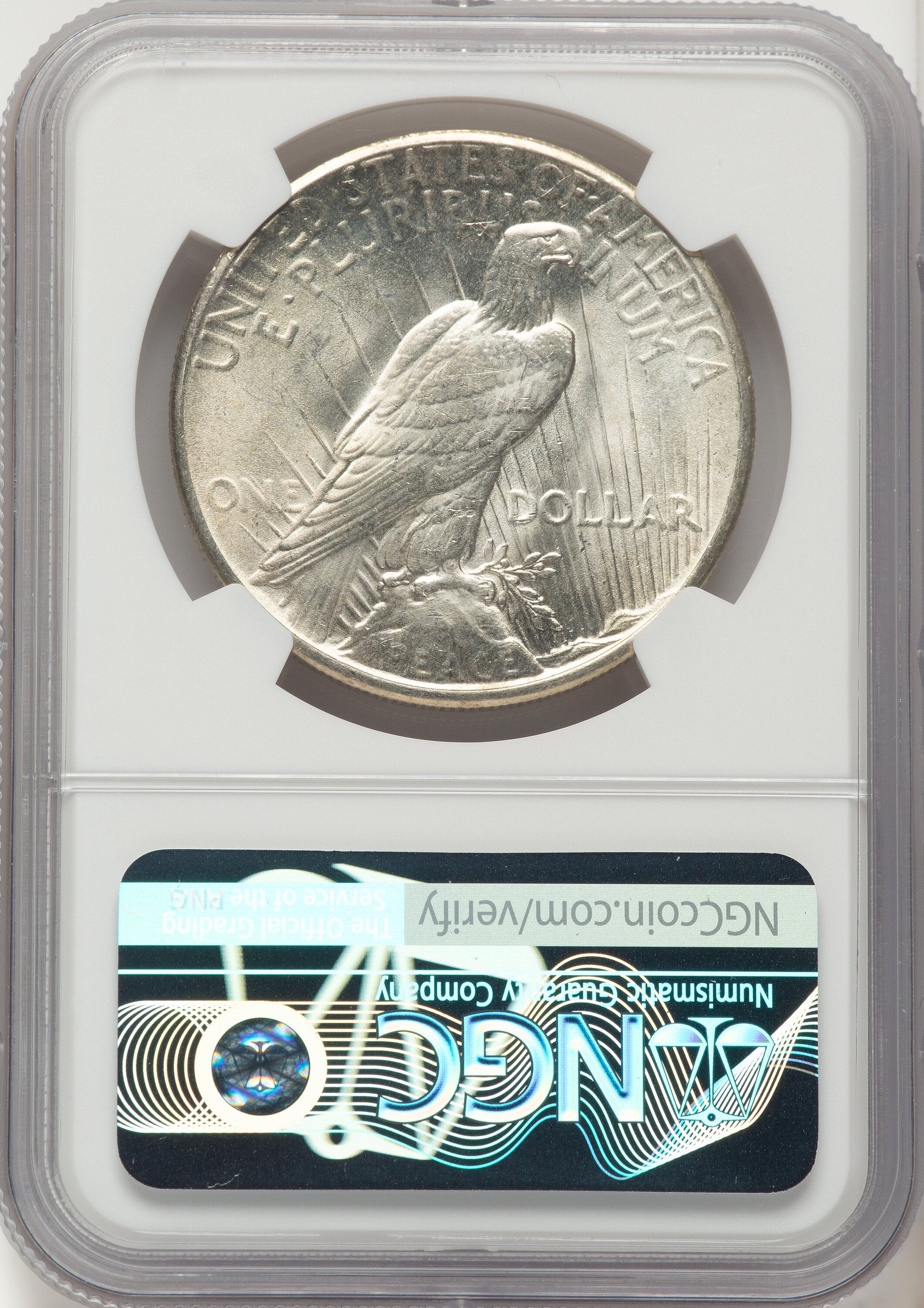 1926 Peace Dollar NGC MS66