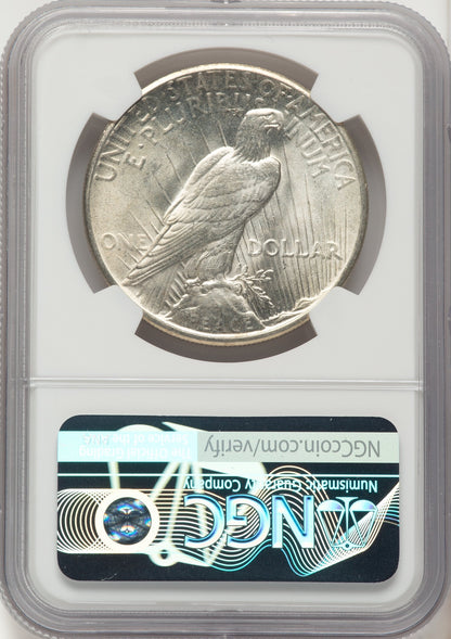1926 Peace Dollar NGC MS66