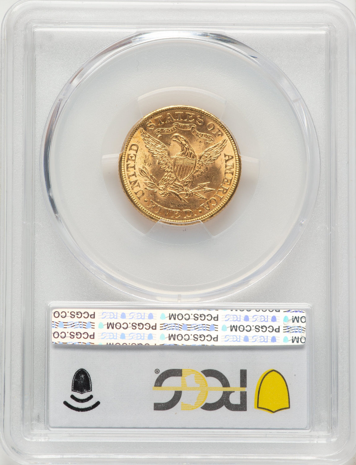 1891 $5 Liberty Half Eagle PCGS MS64