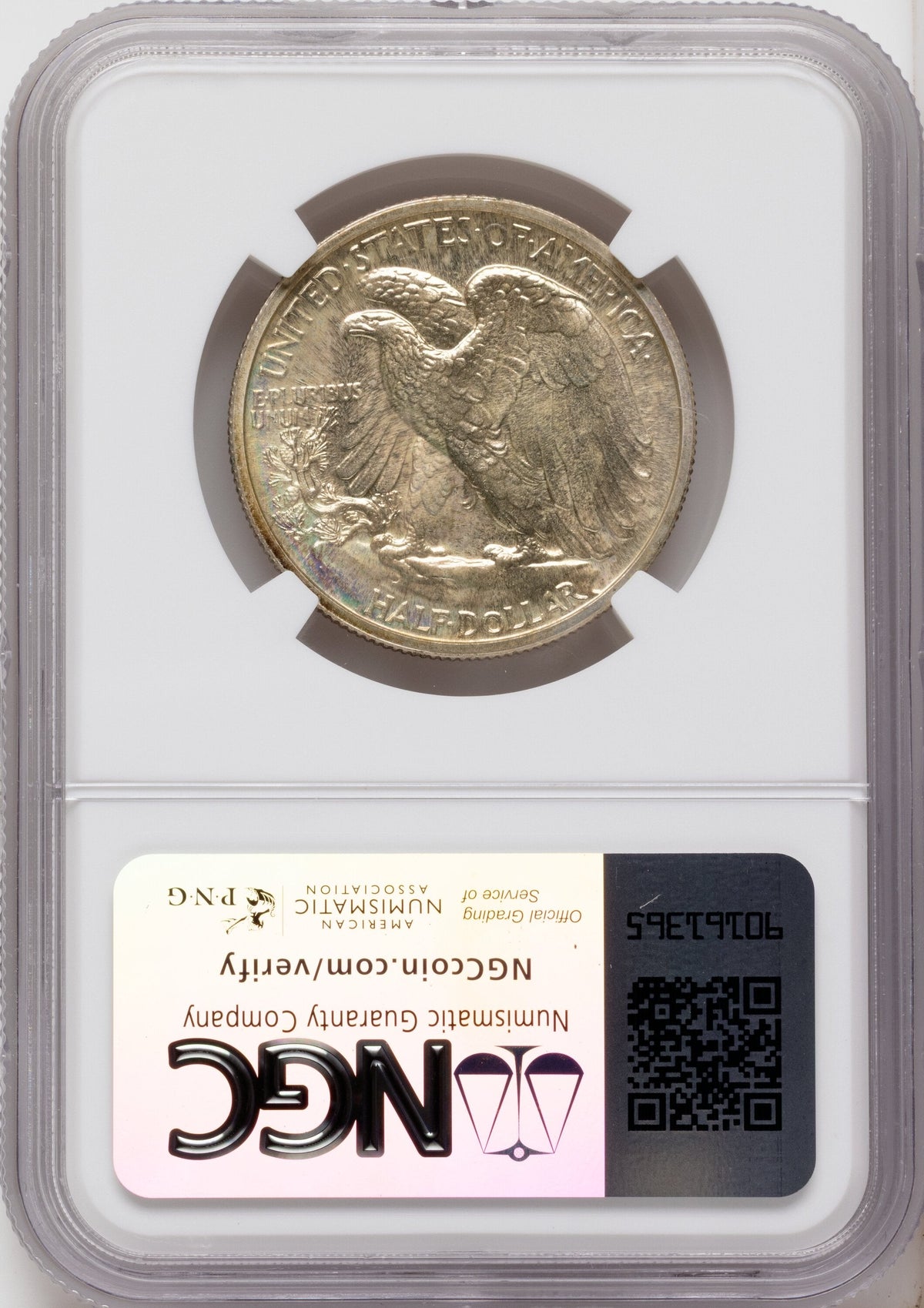 1941 50C CAC Proof Walking Liberty Half Dollar NGC PR68+