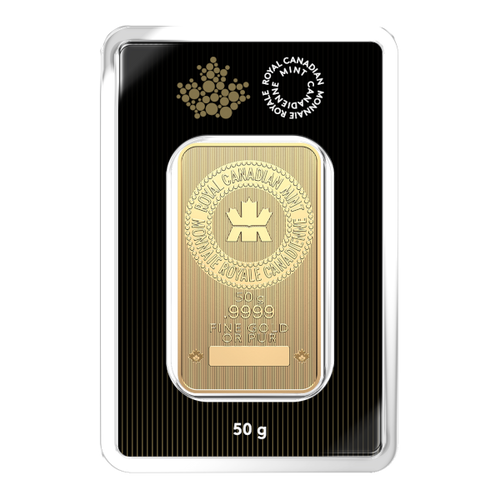 50 GRAM GOLD BAR RCM