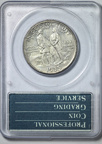 1935/34-S Boone Classic Commemorative Half Dollar 50C PCGS Rattler MS64 CAC