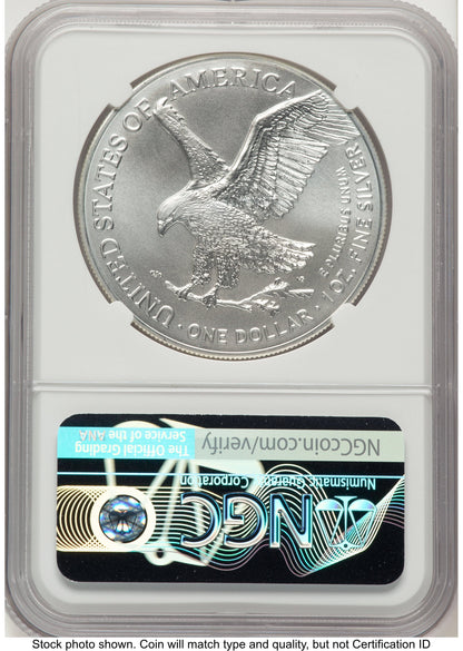 2023-(W) Silver Eagle Red Book NGC MS70