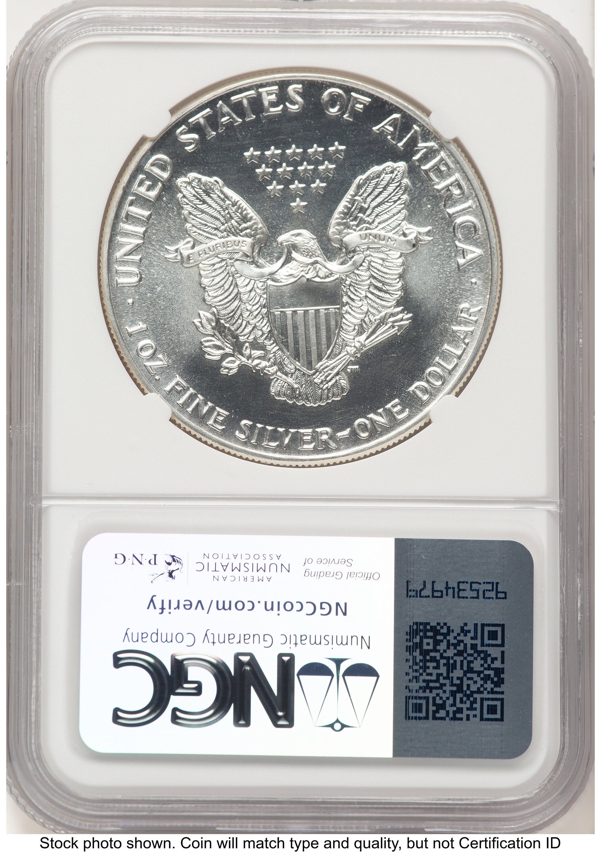1988 Silver Eagle Early Production Kenneth Bressett Red Book From US Mint Sealed Box NGC PF70