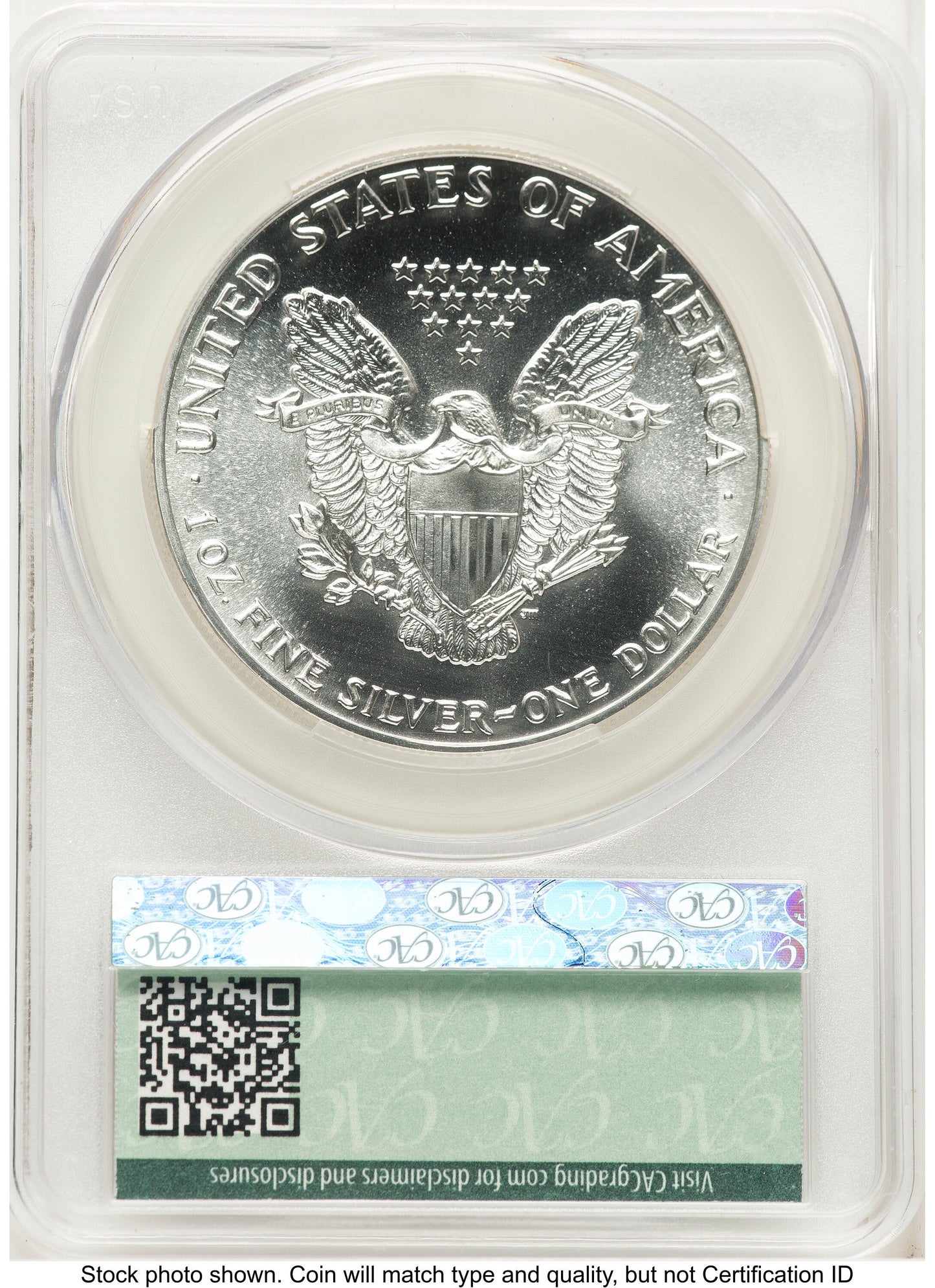 1988 Silver Eagle Early Delivery Ron Drzewucki CACG MS70