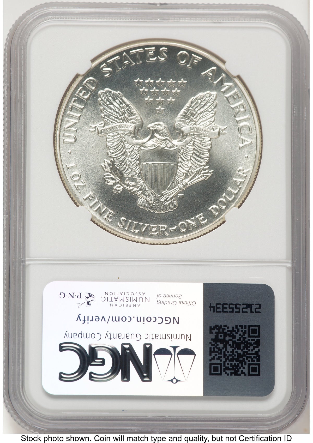 1986-(S) Silver Eagle Early Production Kenneth Bressett Red Book From US Mint Sealed Box NGC MS70