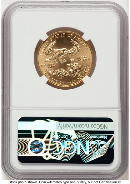 2001 Gold Eagle 1/2 oz John NGC MS70 Mercanti