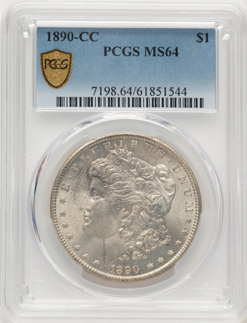 1890-CC Morgan Dollar PCGS MS64