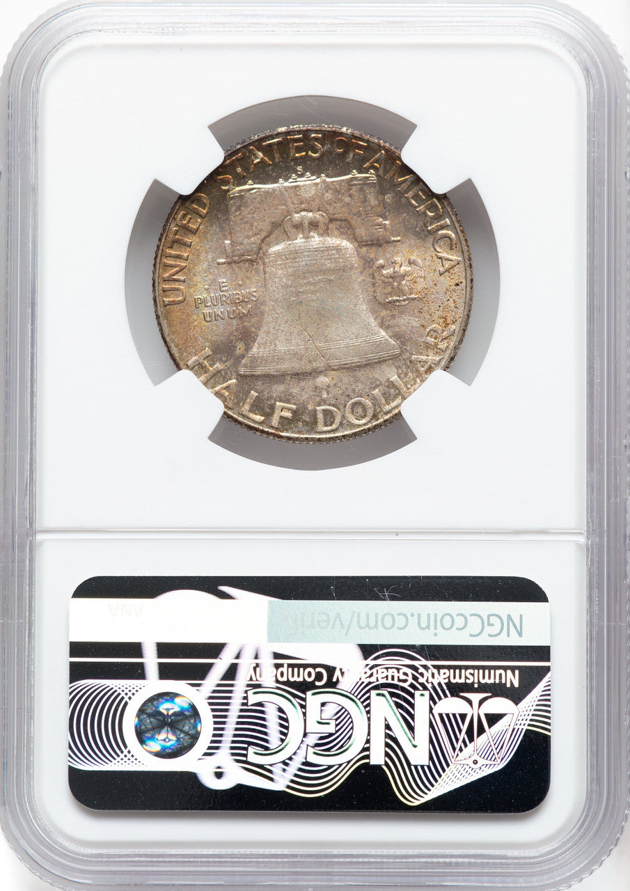 1949-S 50C FL Franklin Half Dollar NGC MS67