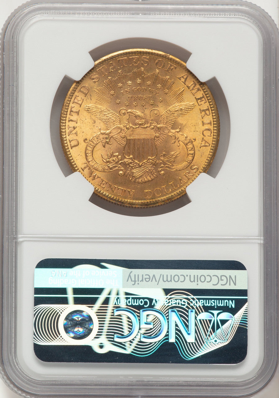 1900 $20 Liberty Double Eagle NGC MS64+