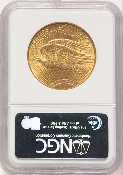 1924 $20 Saint CAC Saint-Gaudens Double Eagle NGC MS63