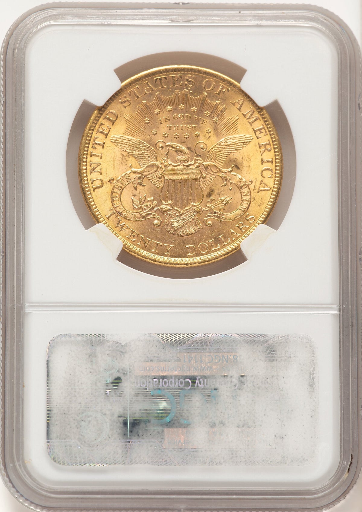 1900 $20 CAC Liberty Double Eagle NGC MS63