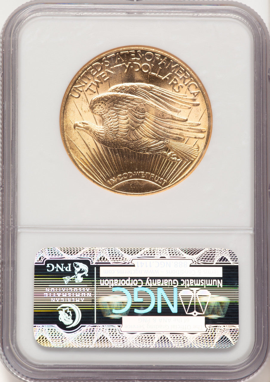 1926 $20 CAC Saint-Gaudens Double Eagle NGC MS64