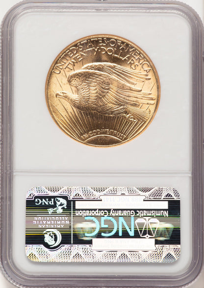 1926 $20 CAC Saint-Gaudens Double Eagle NGC MS64