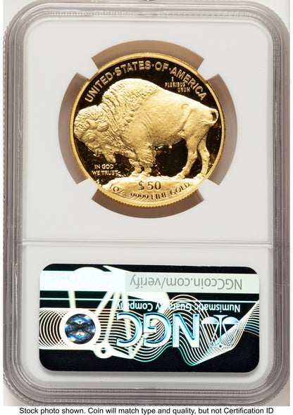 2016-W Proof Gold Buffalo 1 oz Brown Label NGC PF70