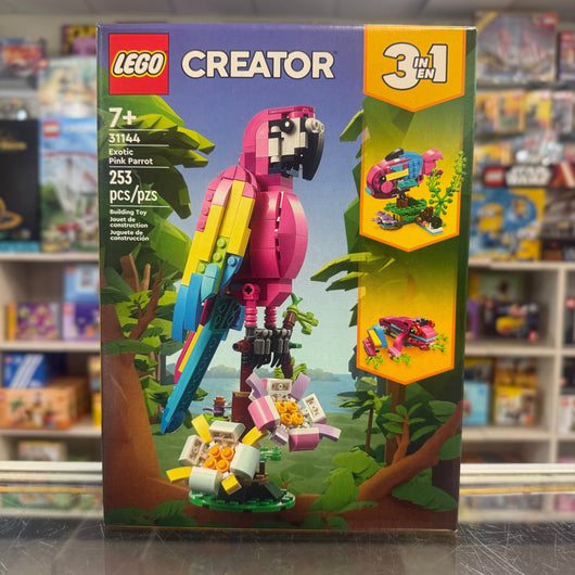 Exotic Pink Parrot, 31144 - Creator Set