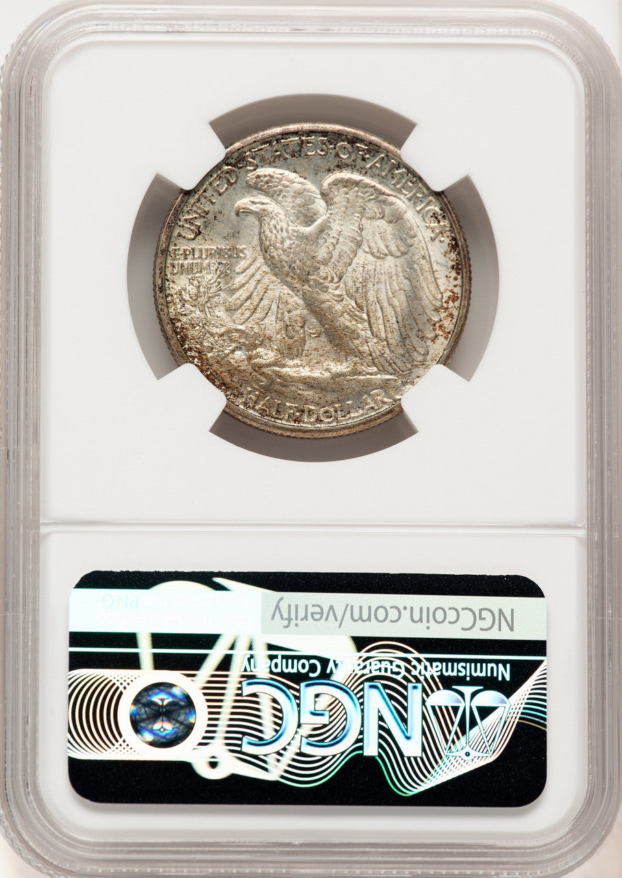 1918-S 50C Walking Liberty Half Dollar NGC MS65