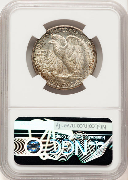 1918-S 50C Walking Liberty Half Dollar NGC MS65