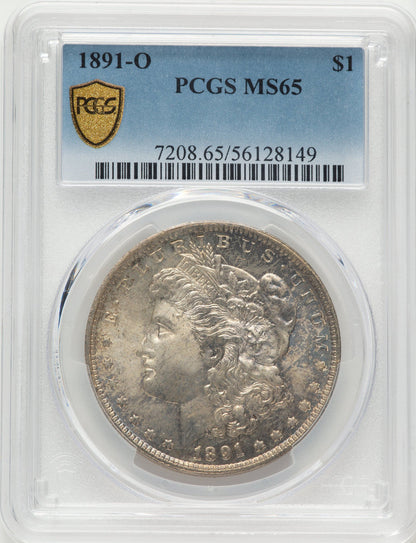 1891-O Morgan Dollar PCGS MS65