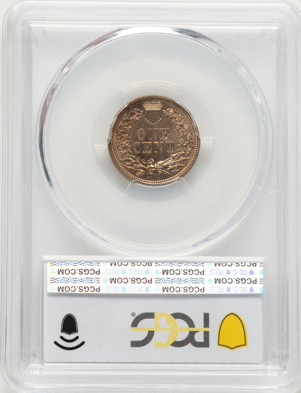 1862 1C Indian Cent PCGS MS64