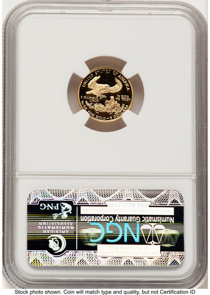 2003-W Proof Gold Eagle 1/10 oz Brown Label NGC PF70 (522240247)