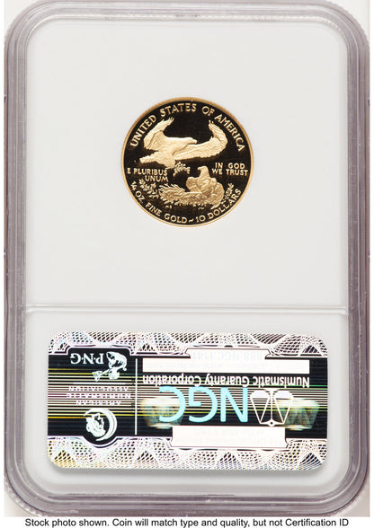 2008-W Proof Gold Eagle 1/4 oz Brown Label NGC PF70 (522240328)