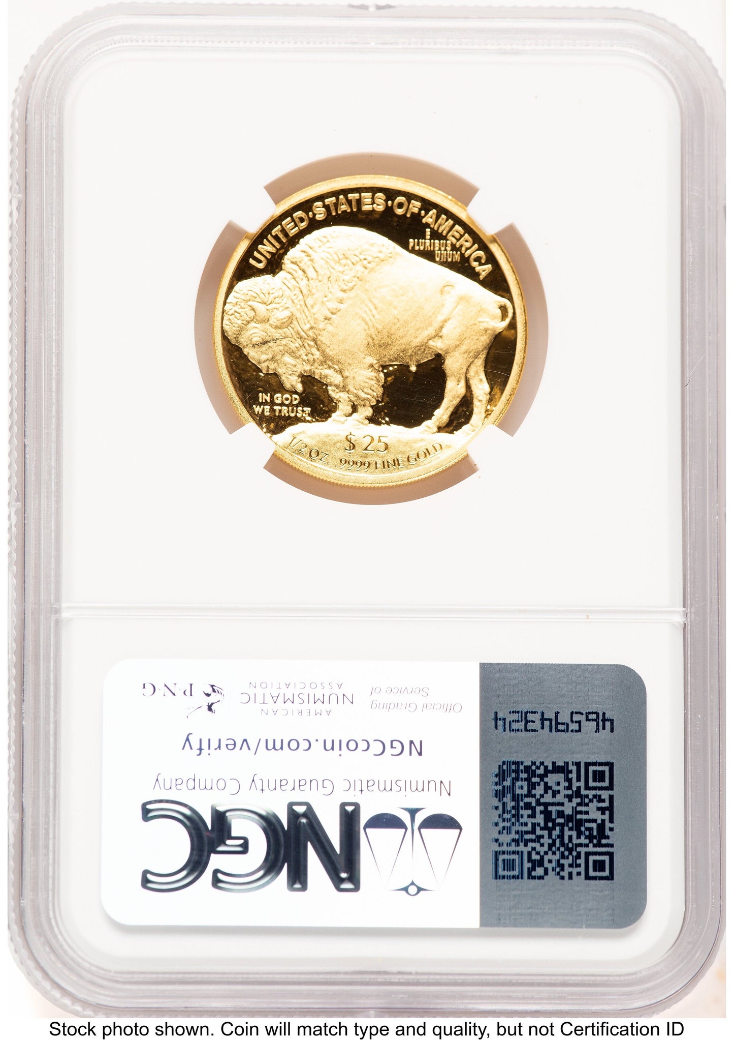 2008-W Proof Gold Buffalo 1/2 oz Brown Label NGC PF70