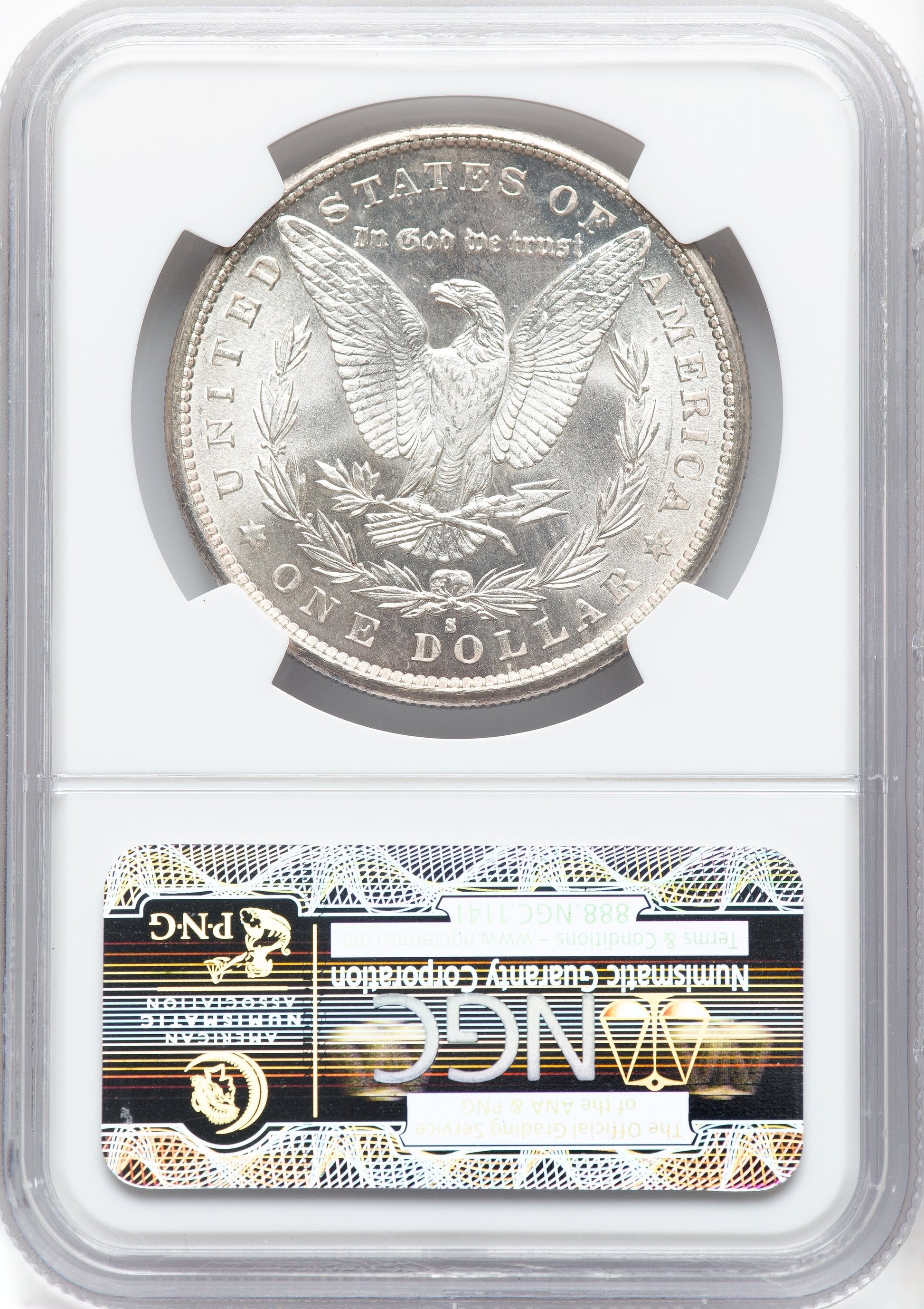 1881-S Morgan Dollar NGC MS67