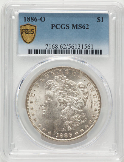 1886-O Morgan Dollar PCGS MS62