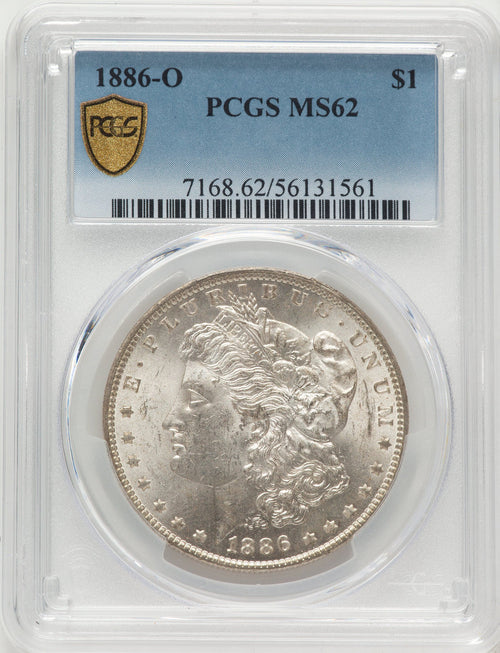 1886-O Morgan Dollar PCGS MS62