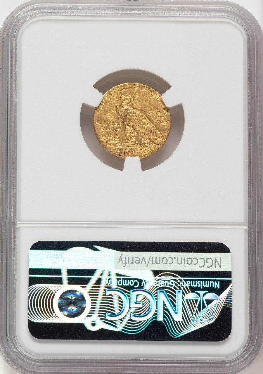 1914 $2.50 Indian Quarter Eagle NGC MS62