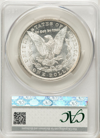1878 7TF Reverse of 1879 Morgan Dollar CACG MS64