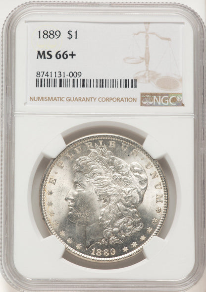 1889 Morgan Dollar NGC MS66+