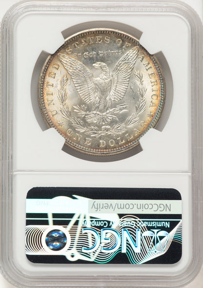 1890 Morgan Dollar NGC MS65+