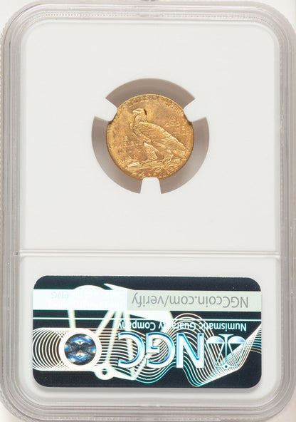 1925-D $2.50 Indian Quarter Eagle NGC MS65