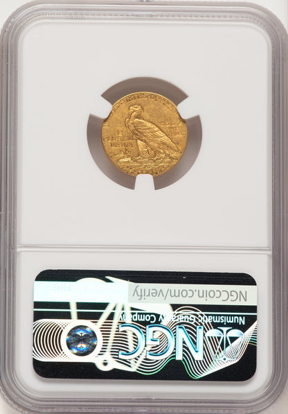 1915 $2.50 Indian Quarter Eagle NGC MS62