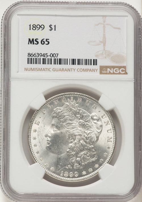 1899 Morgan Dollar NGC MS65