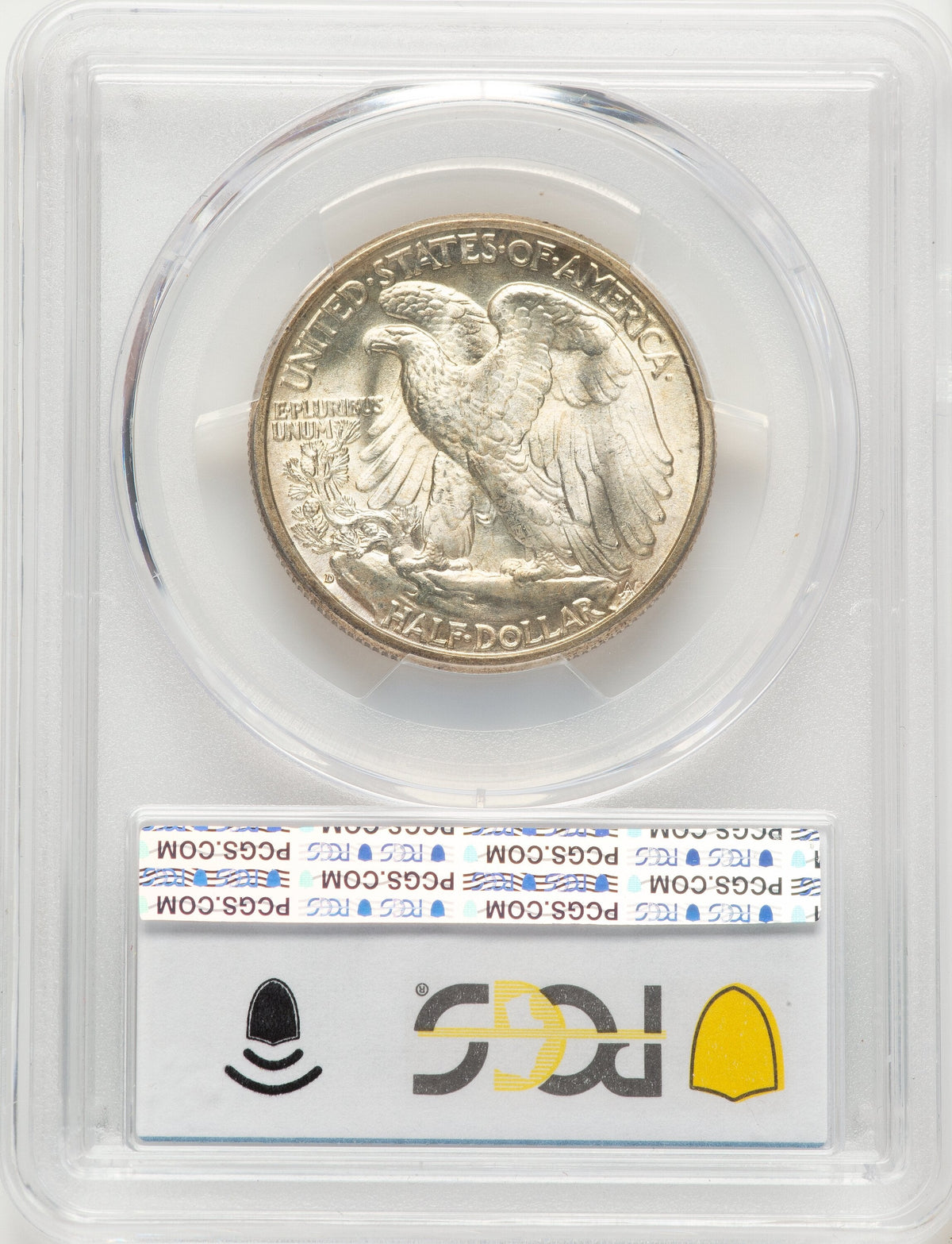 1937-D 50C CAC Walking Liberty Half Dollar PCGS MS67