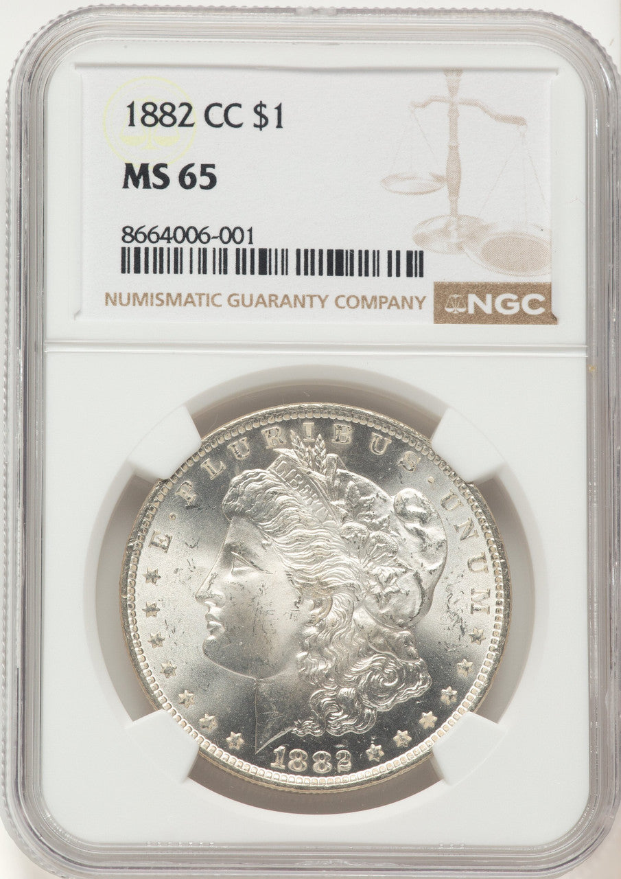 1882-CC Morgan Dollar NGC MS65