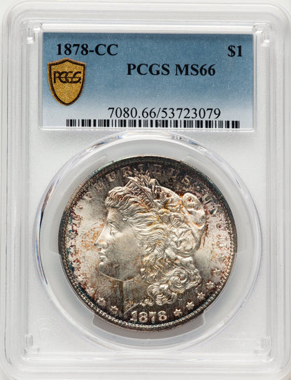 1878-CC Morgan Dollar PCGS MS66