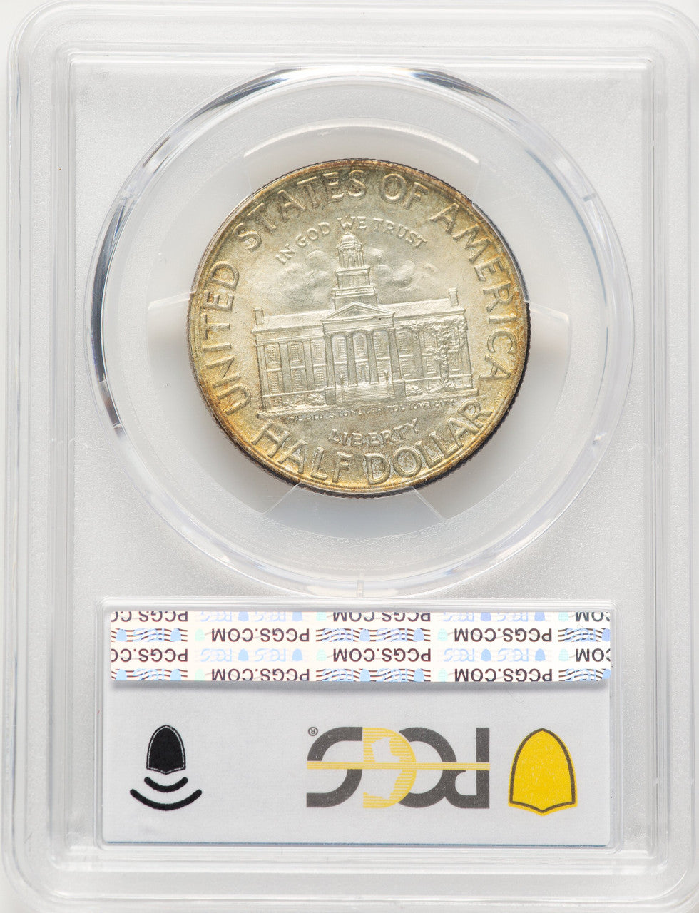 1946 50C Iowa Commemorative Silver PCGS MS67