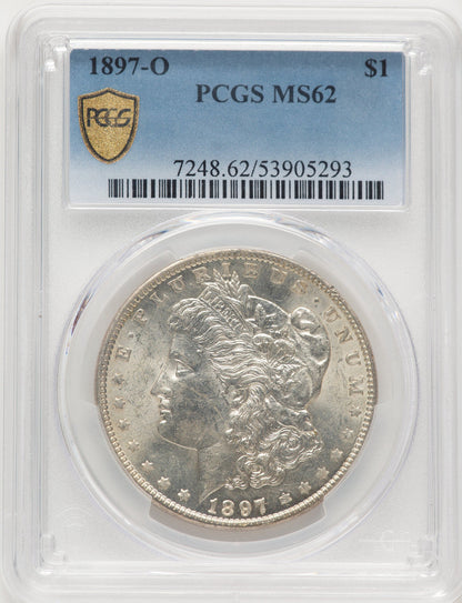 1897-O Morgan Dollar PCGS MS62