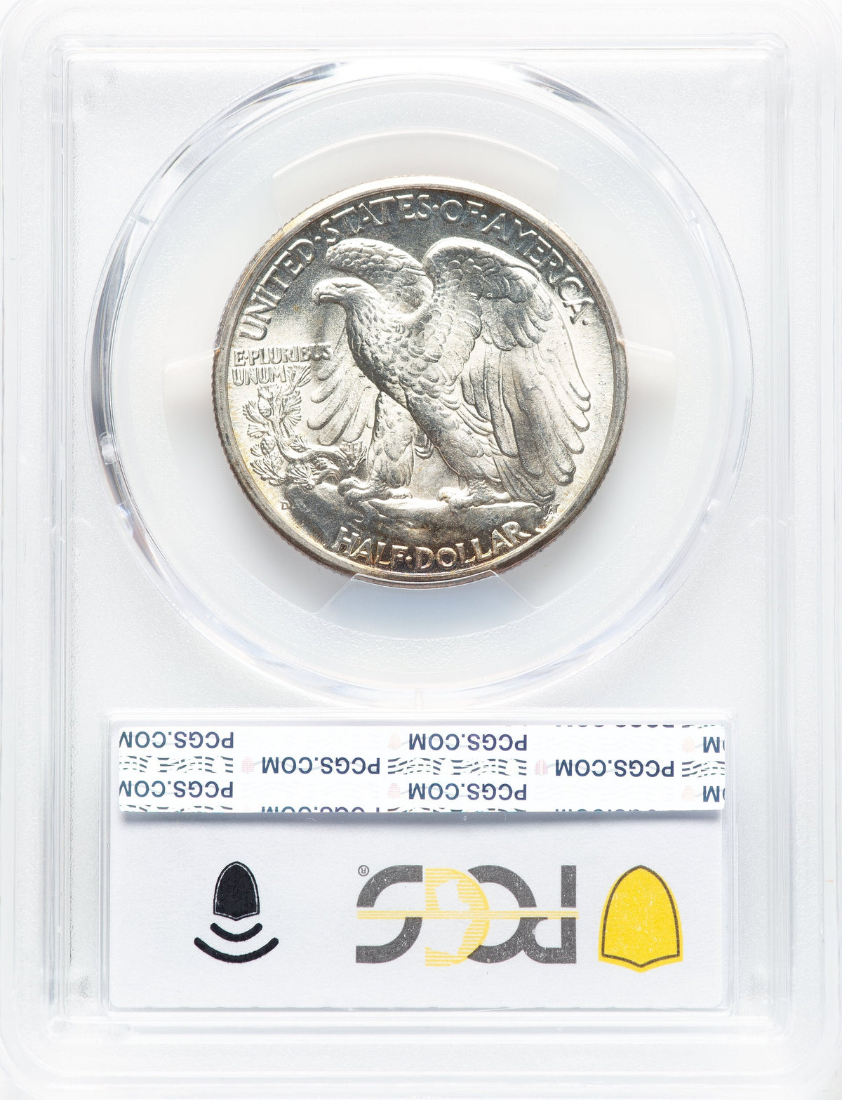 1945-D 50C Walking Liberty Half Dollar PCGS MS67+
